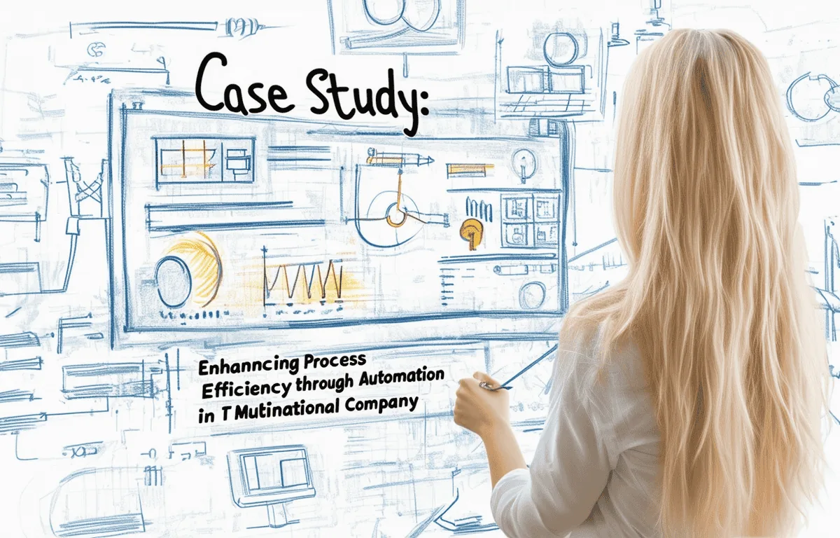 Case Study: Enhancing Process Efficiency through Automation in an IT Multinational Company